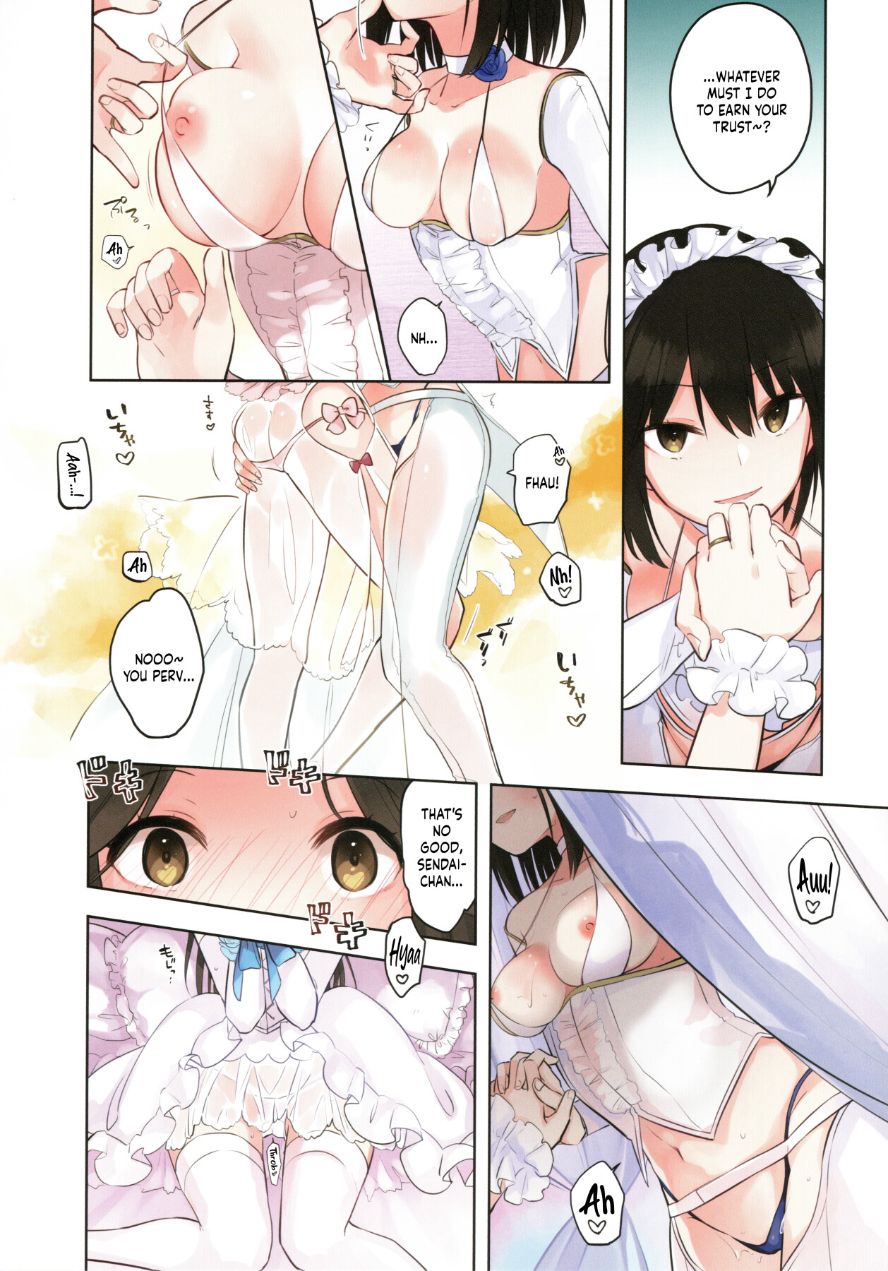 Hentai Manga Comic-Fluttering White Hydrangea-Read-5